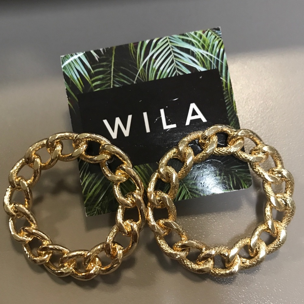 Gold Hoop Earrings